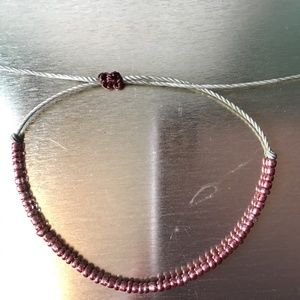 Copper Seed Bead Bracelet